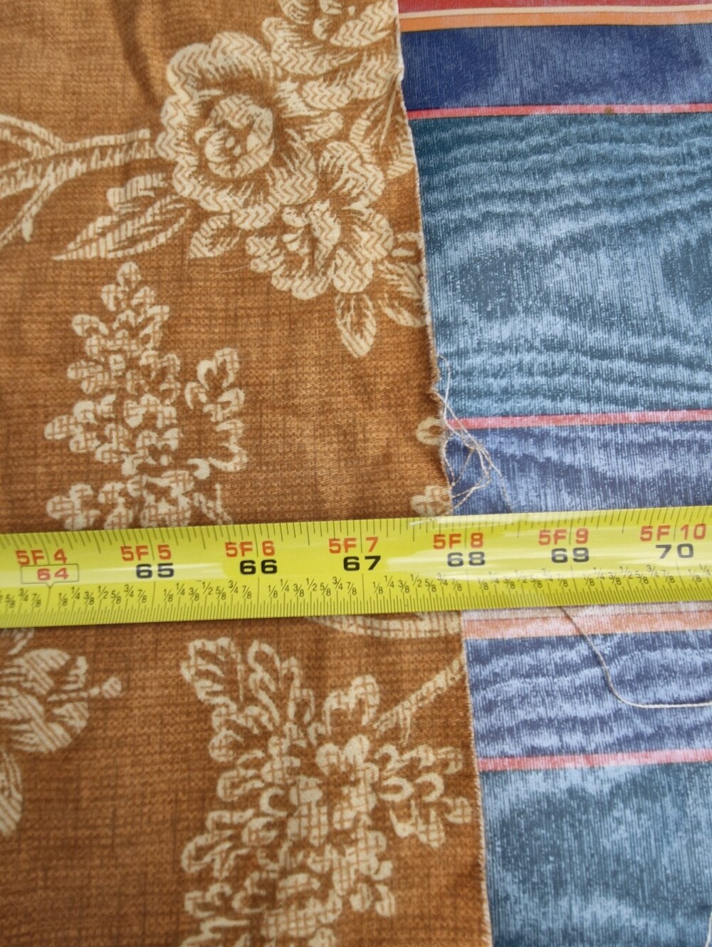 Lot of 4 Upholstery Fabric Remnants Partial Cuts Home Decor Sewing Craft New - Picture 4 of 13